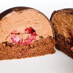 Chocolate Mousse Bombes