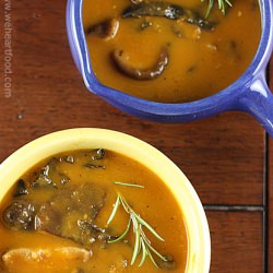 Creamless Mushroom Soup