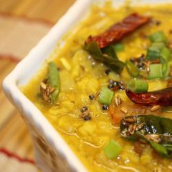 Moong & Spring Onion Dal