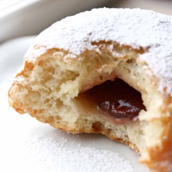 Strawberry Jam Doughnuts