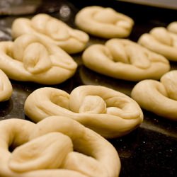Mixer Made Soft Pretzels