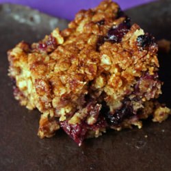 Double Blueberry Crisp Bars