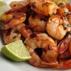 Chipotle-Lime Glazed Shrimp
