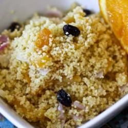 Orange Apricot Couscous