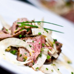 Warm Beef and Fennel Salad