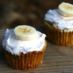 Banana Cupcakes Cinnamon Honey