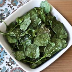 Baked Spinach Chips