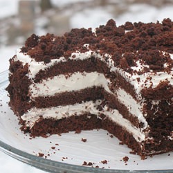 Devils Food White Out Cake (TWD)