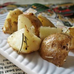 Warm-Roasted Rosemary Potato Salad