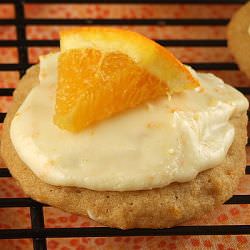 Iced Orange Cookies
