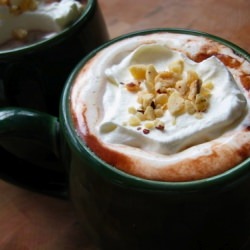 Roasted Hazelnut Hot Chocolate