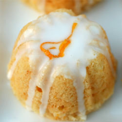 Glazed Meyer Lemon Cakes