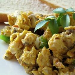 Scrambled Eggs – Mushrooms & Masala