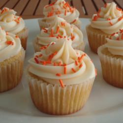 Orange-Vanilla Cupcakes