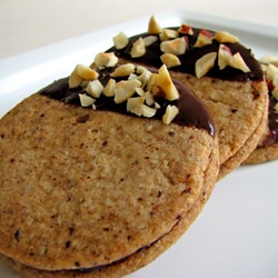 Hazelnut Espresso Chocolate Cookies