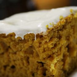 Pumpkin Sheet Cake