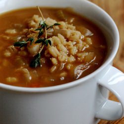 Mushroom Barley Soup
