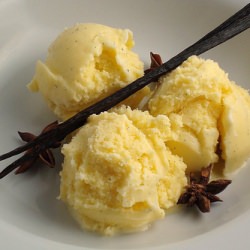 Star Anise & Vanilla Bean Ice Cream