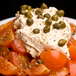 Raw Dakos Salad