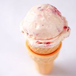 Strawberry Vanilla Ice Cream