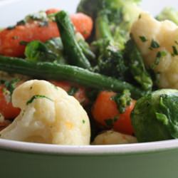 Sauteed Veggies with Miso Butter
