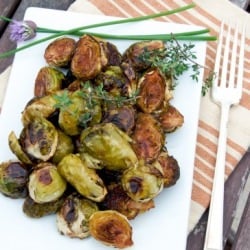 Roasted Brussel Sprouts w/ Balsamic