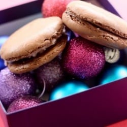 French Chocolate Macarons