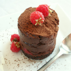 Chocolate Raspberry Cheesecake