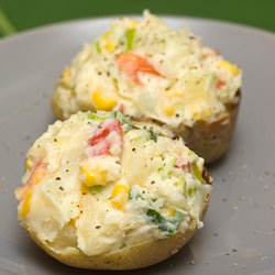 Potato Salad Boats