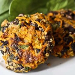 Sweet Potato and Black Bean Patties
