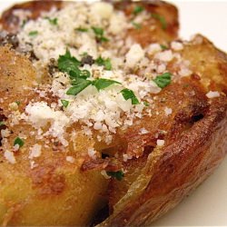 Panfried Smashed Potatoes