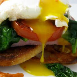 2 More Poached Eggs Dressed Up
