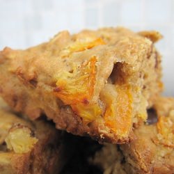 Chocolate and Kumquat Oatmeal Bars