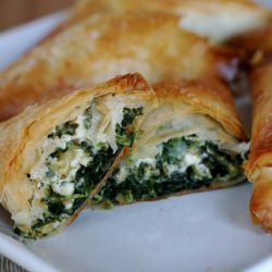 Dinner Spanakopitas