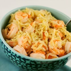Lemon Pepper Shrimp Scampi