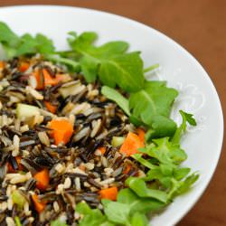 Wild and Brown Rice Salad