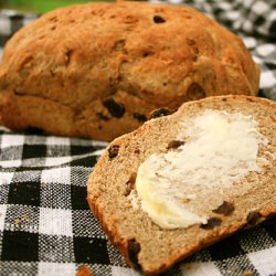 Cinnamon Apple Raisin Oat Bread