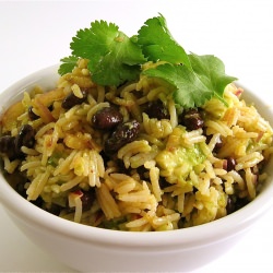 Black Bean and Avocado Rice Salad