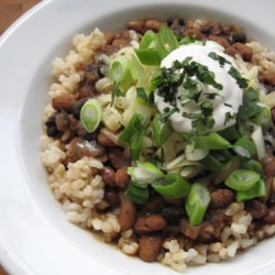 Pinto & Black Bean Stew