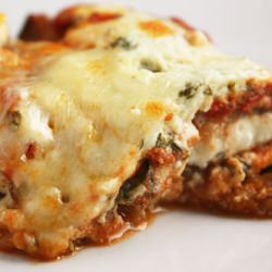 Lighter Eggplant Parmesan