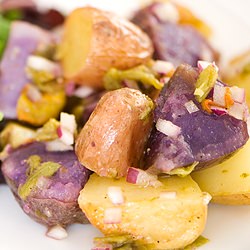 Roasted Potato & Green Chile Salad