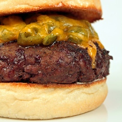 Green Chile Cheeseburgers