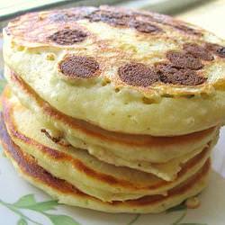 Chocolate Chip Buttermilk Pancakes