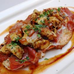 Chicken Piccata with Prosciutto