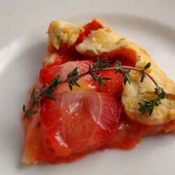 Strawberry and Meyer Lemon Galette