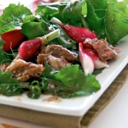 Warm Pork Belly Salad