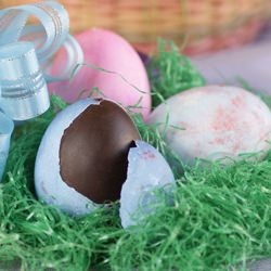 Chocolate Filled Eggs