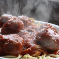 Spaghetti And Italian Meatball