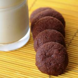 Eggless Chocolate Shortbread