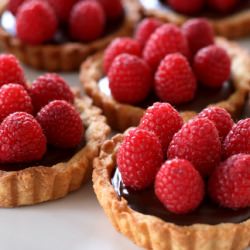 Chocolate Raspberry Tartlettes